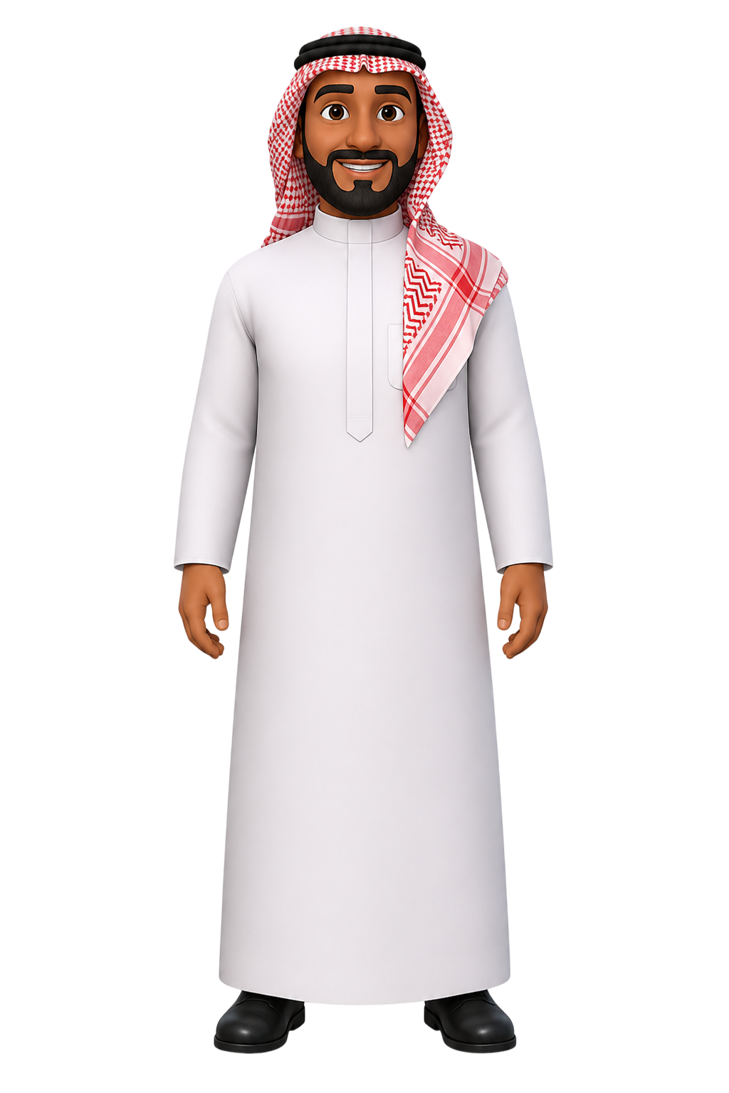 تصميم شخصية المعلّم السعودي بالذكاء الاصطناعي في صقوري